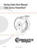 Manual - Cable Reels, 1200 Series