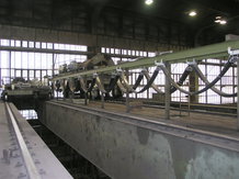 Process-Overhead Crane in a steelwork